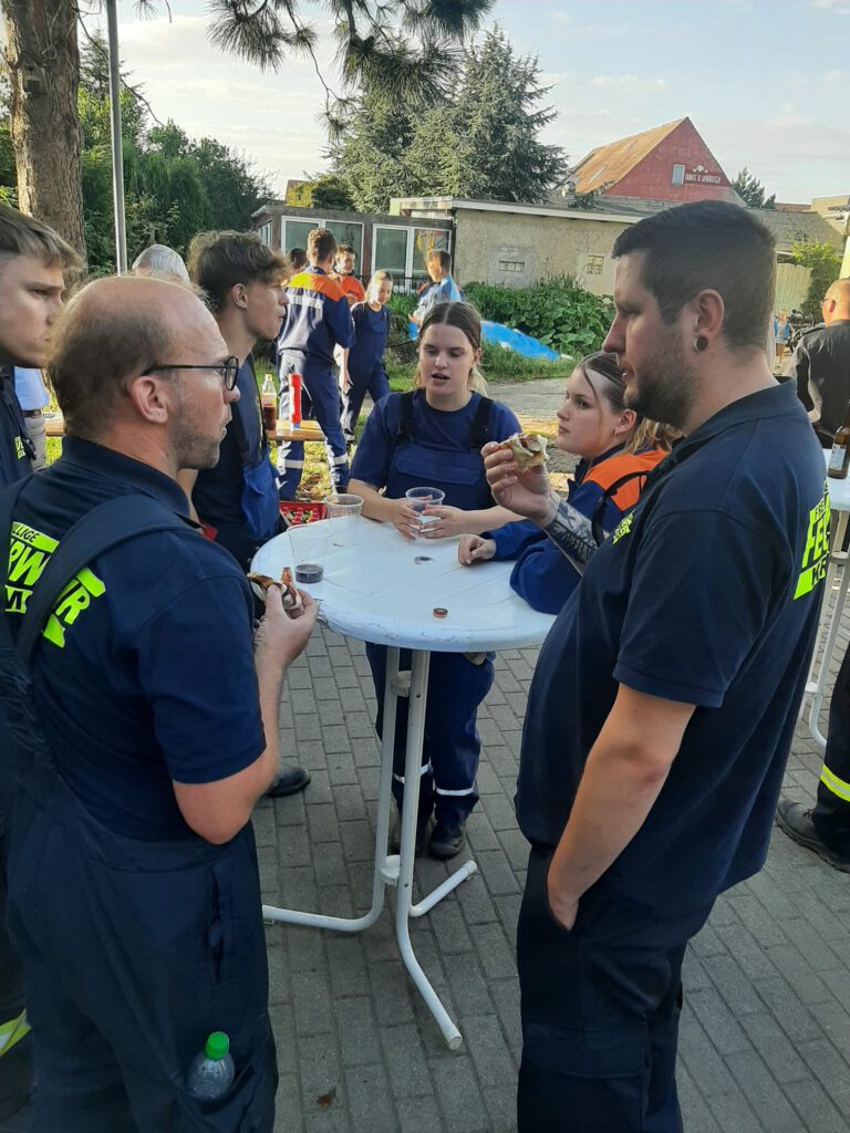Gemütliche Beisammensein nach der offiziellen Veranstaltung