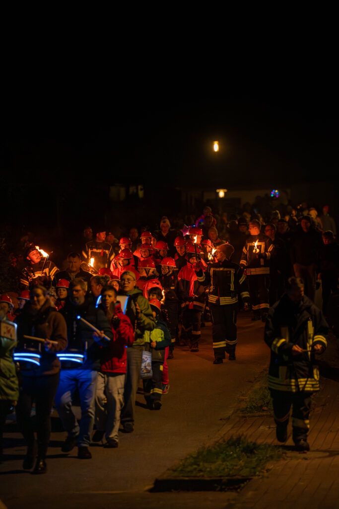 Laternenumzug auf dem Weg
(by FlorianFranzFischer)