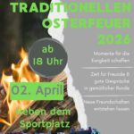 Flyer zum Osterfreuer 2026