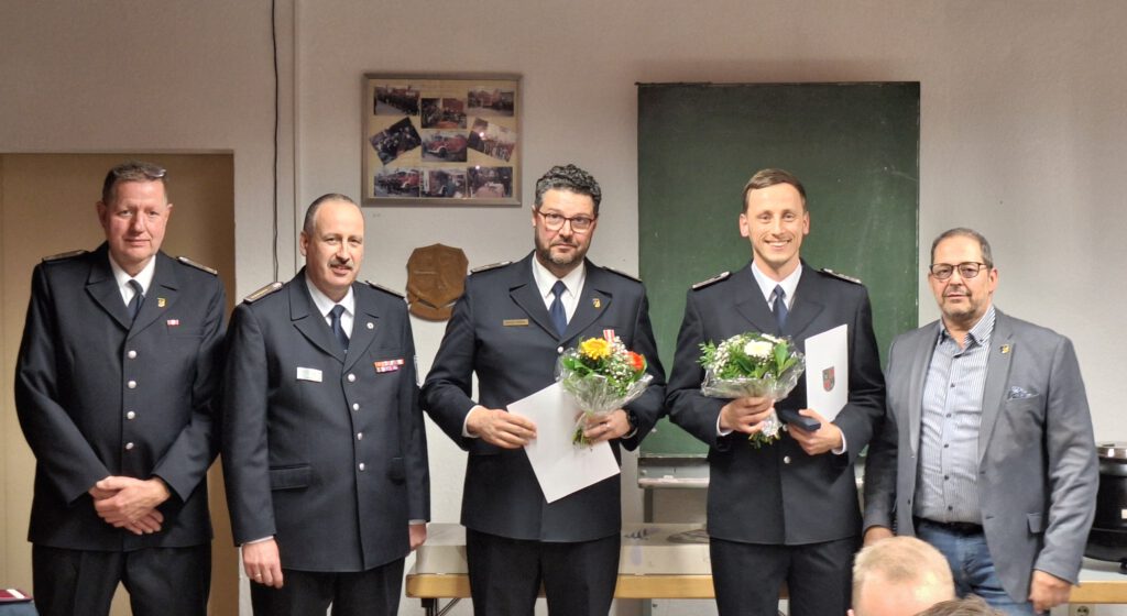 25-jähriges Dienstjubiläum Martin und Richard