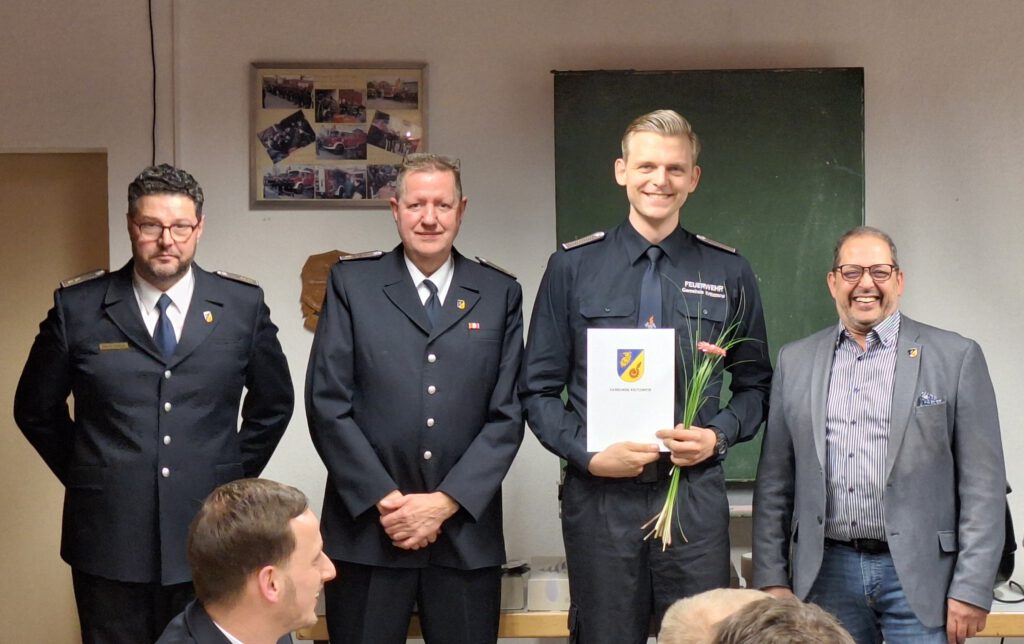 Beförderung Sebastian