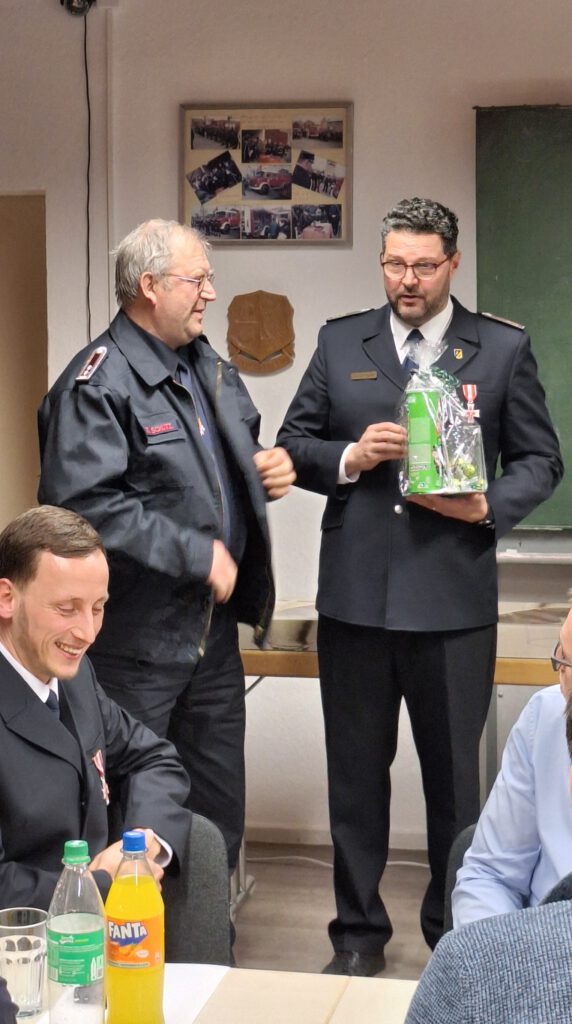 Übertritt in die Ehrenabteilung Reinhold